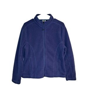 Gander Mountain Large POLARTEC Men's Blue full zip fleece Jacket